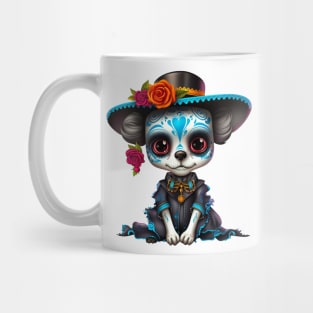 Dia de los Muertos Dog #4 Mug